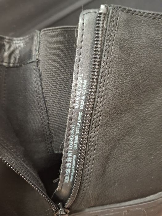 Ghete piele naturala Vagabond 39