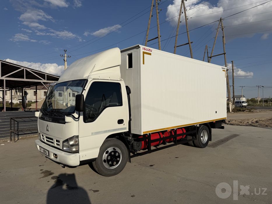 Isuzu NQR71PL фургон, 2019, 5 тонна, метан
