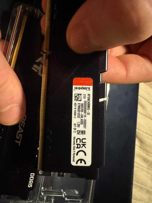 Kingston Fury 32GB Beast DDR5 5600MHz CL40