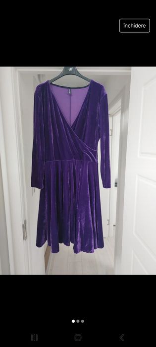 Rochie eleganta din catifea