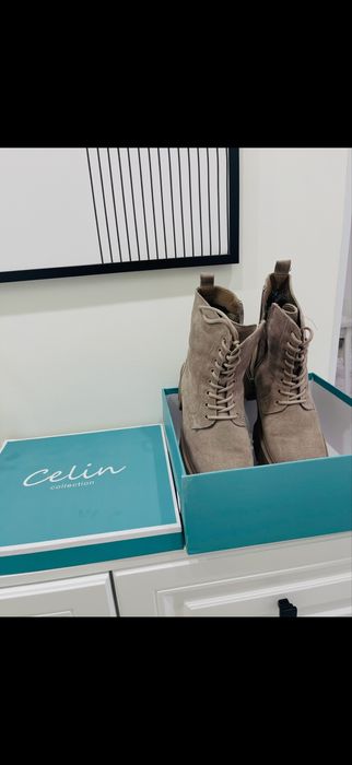 Ботинка теплая зима 39