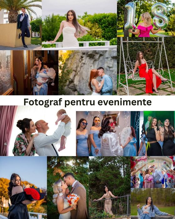 Fotograf pentru evenimente