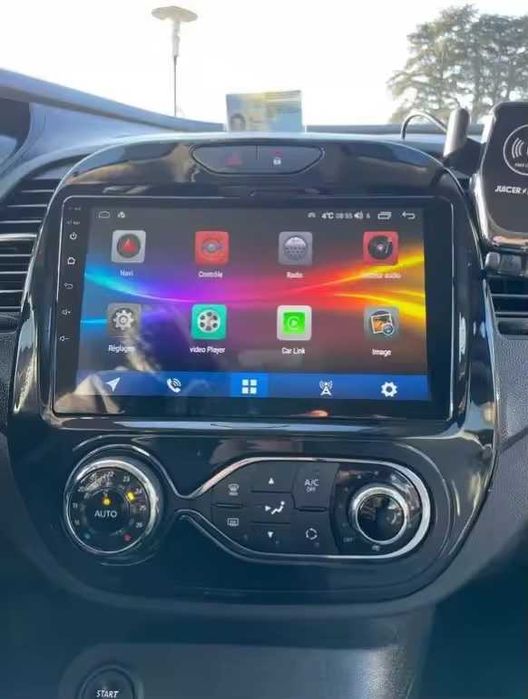 Мултимедия 9″ Android 14 за RENAULT CAPTUR I CARPLAY навигация RDS DSP GPS