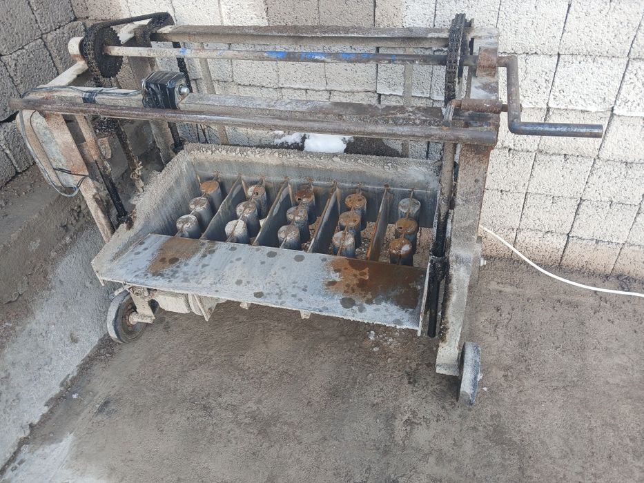 Shlakablok qolib ishtilgan ishga tayyor