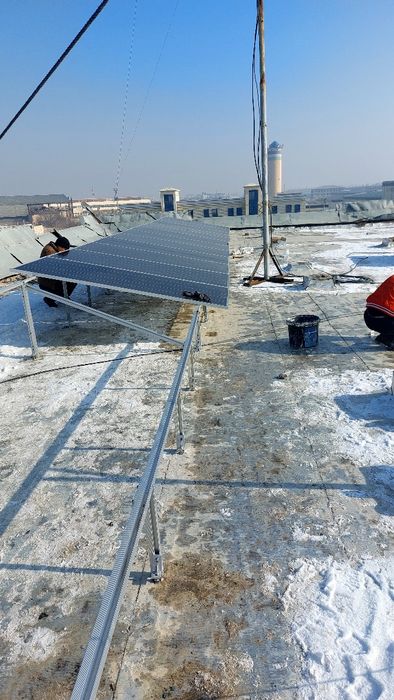 Солнечные панели комплект двух стороны