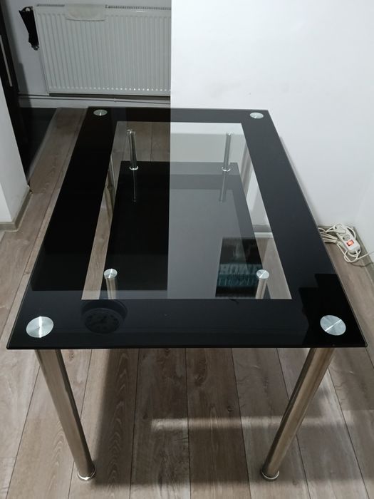 Masa sticla bucătărie