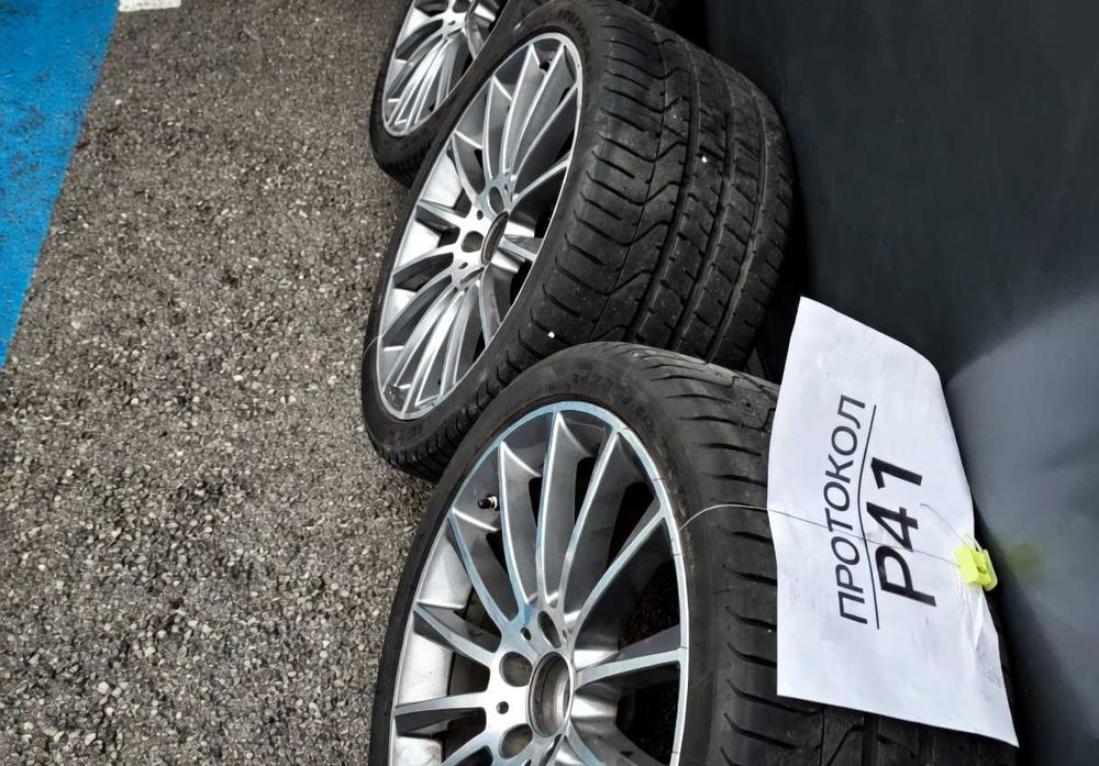 2 бр Pirelli P Zero MO 255/35 ZR19, DOT 08/21, 7 мм Отлични Летни Гуми