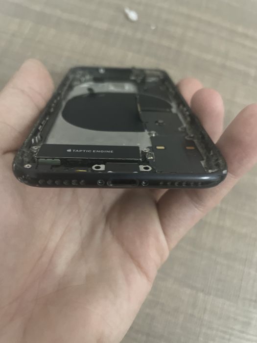 Spate fisurat iPhone SE 2020+cameră originală