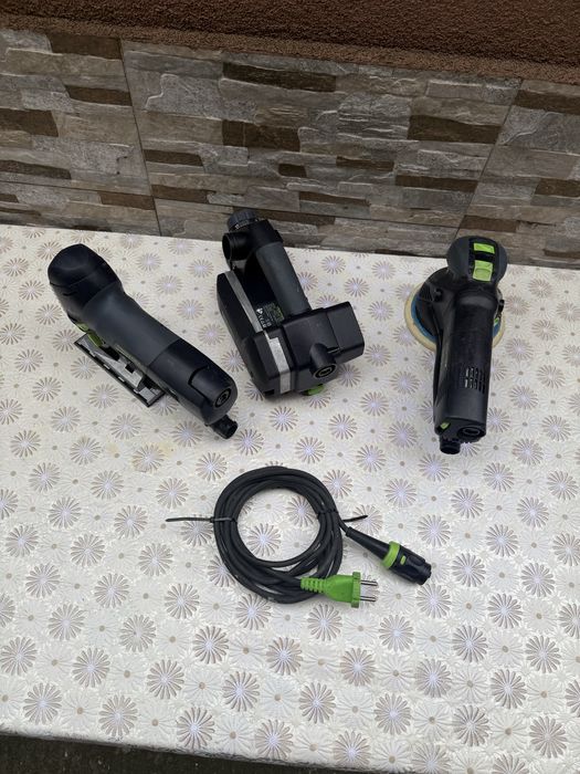 Машини на    Festool ексцентричен шлайф,Зеге и Ренде