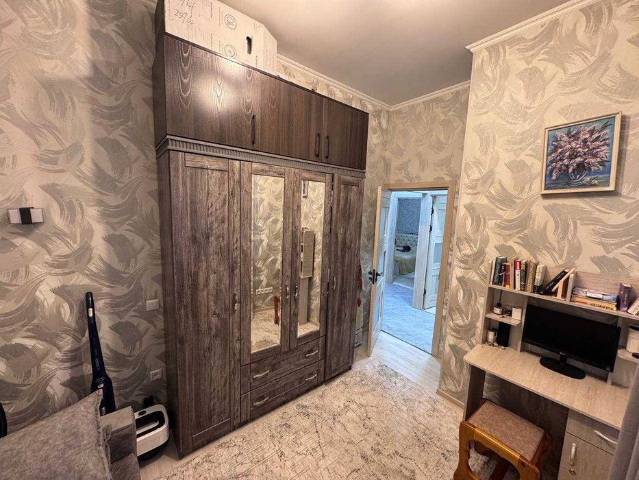 Новый коттедж на ул. Сайрам 1 сотка 3 комнаты, мебель + техника=