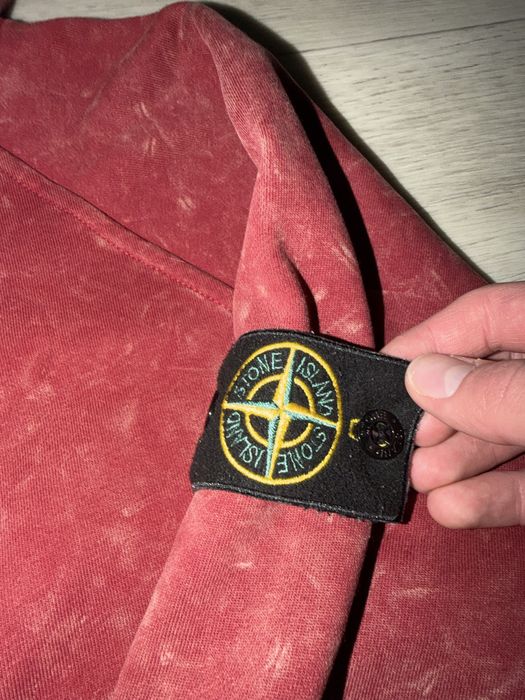 Stone island off dye худи