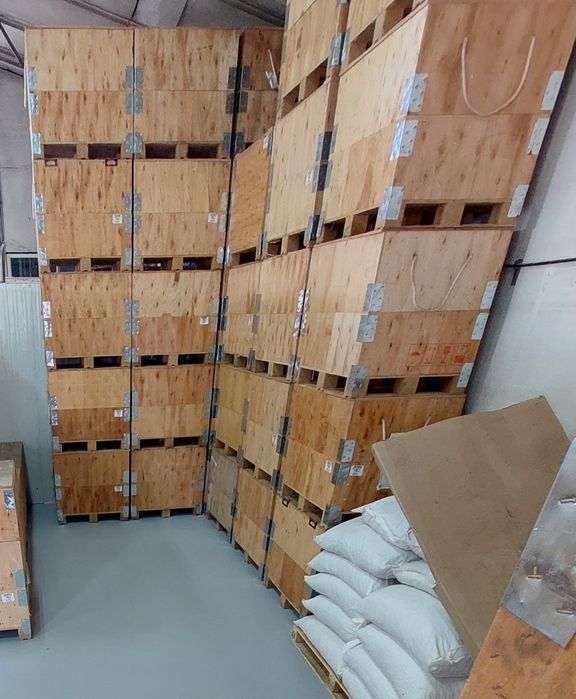 Дървени бокс палети сандъци