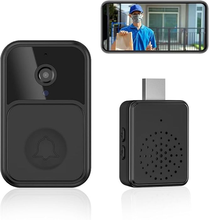 Безжичен звънец с камера