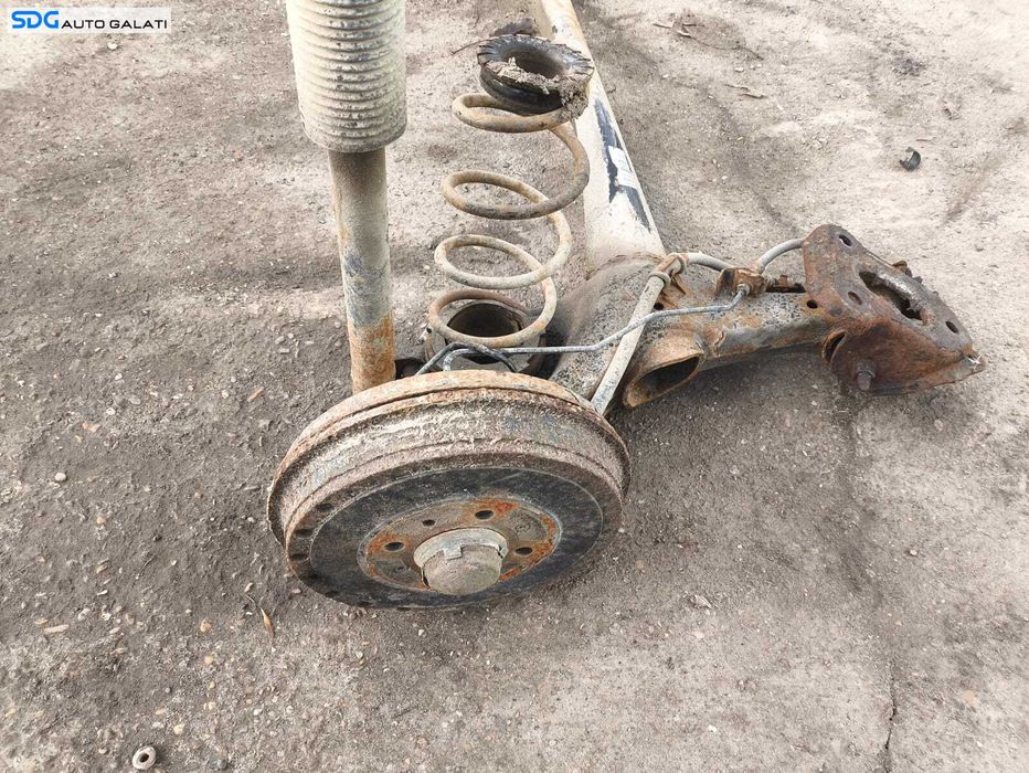 Punte Spate Completa cu Fuzeta Fuzete Tambur Tamburi Fiat Grande Punto 2005 - 2013 [L4240]