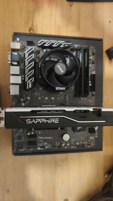 Комплект AM4 MSI B450 + Ryzen 3 1200 + 8GB DDR4 + RX 570 4GB