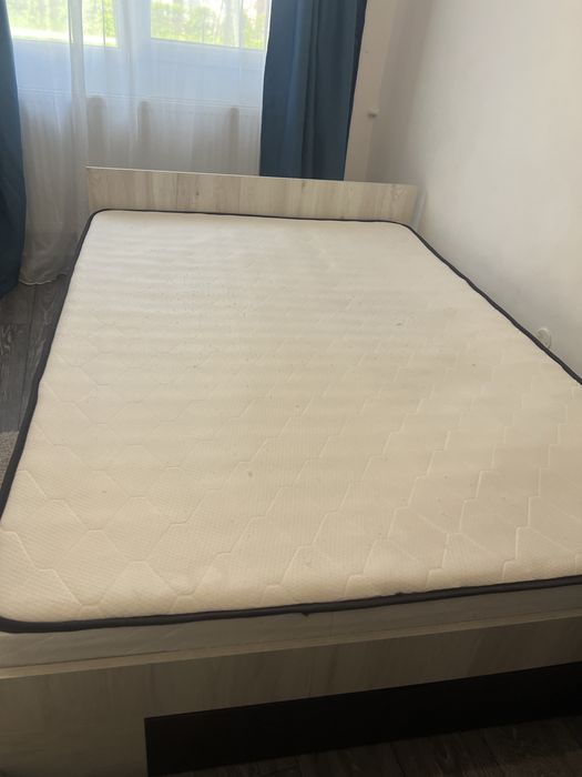 Vand pat + saltea latime 140 cm si lungime 200 cm
