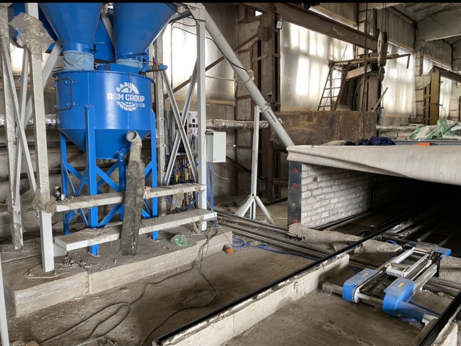 Продам оборудование АСМ для производства газаблока