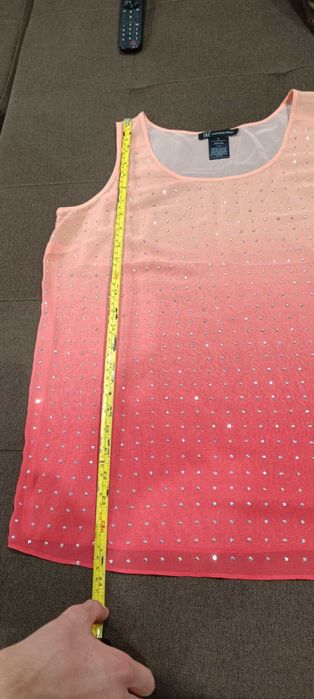 Дамски потник с камъчета и жилетка