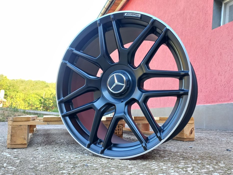 19"Mercedes Black Matt Lip 8.5j et35 9.5j et48 C E S Cls Class Спорт Пакет