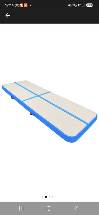 vand saltea gonflabila pt gimnastica 400x100x20