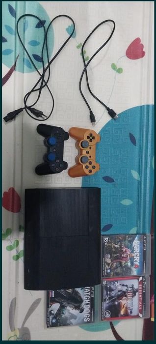PlayStation 3 super slim 500gb прошитая