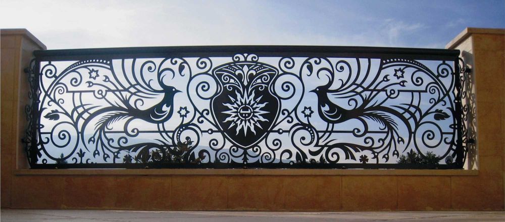 Услуги художественной лазерной  резки металла.