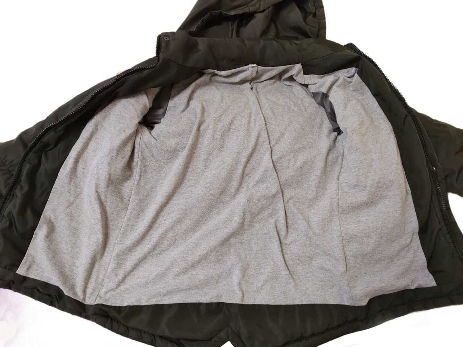 Тёмно-зелёная куртка, для мальчика