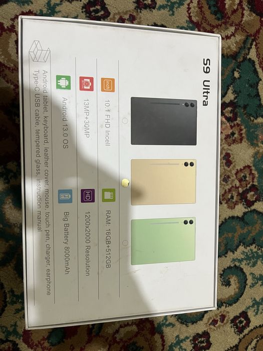 планшет S9 Ultra