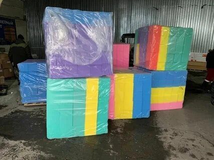 Кубики поролоновые