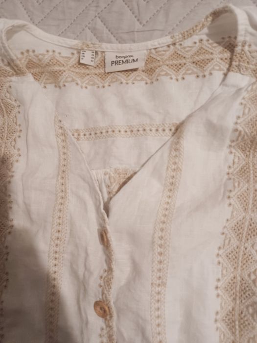 Bluză de damă gen ie din in pur