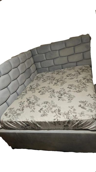 Pat tapițat fara lada depozitare