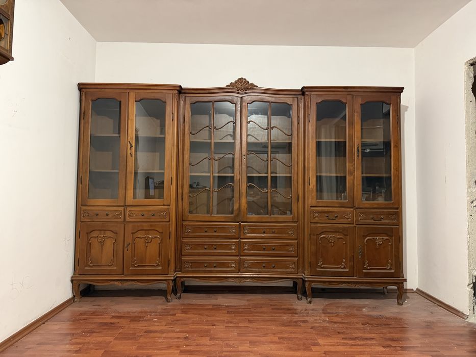 Biblioteca lemn masiv