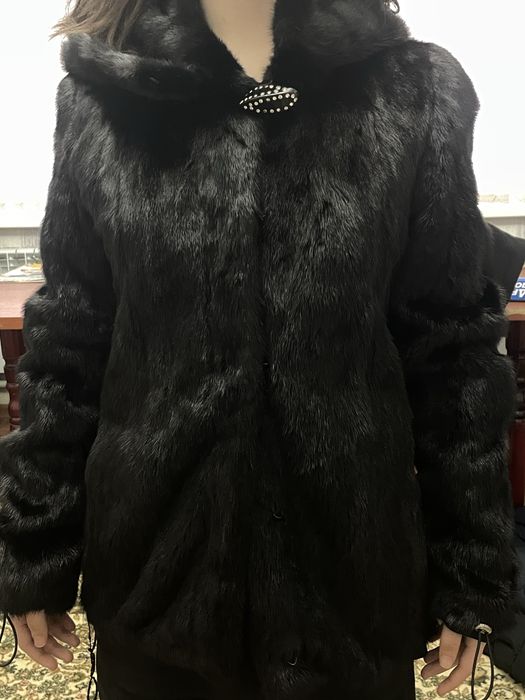 Норковый полушубок