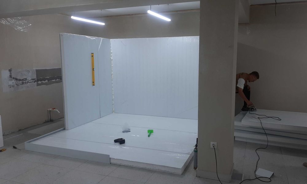 Холодильные камеры под ключ. Гарантия 3 года.