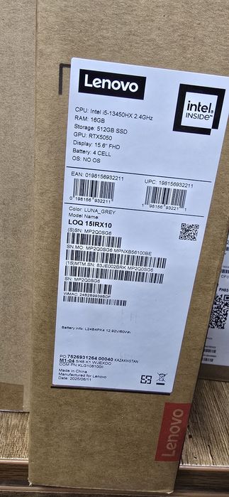 Lenovo LOQ 15IRX10
