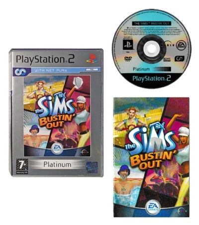 The Sims  Bustin Out, playstation 2 ps2