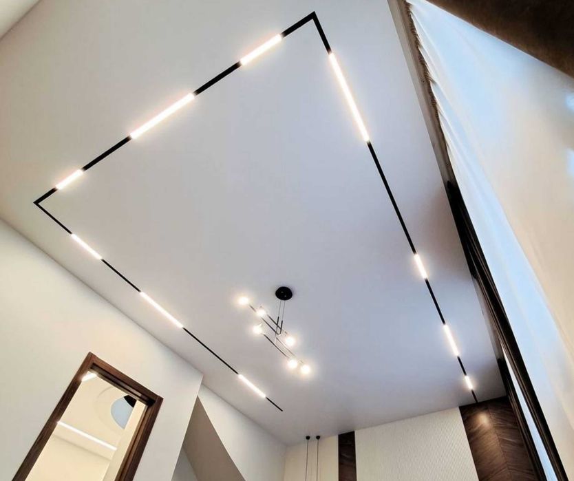 АКЦИЯ | Натяжной Потолок Установка Натяжные Потолки Световая Линия