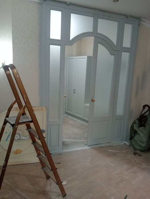 Покраска двери реставрация