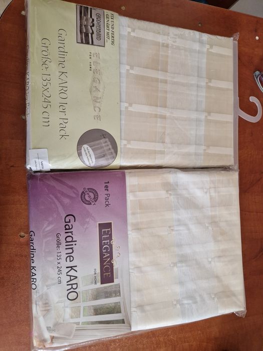 Set 2 perdele  lungi, elegante