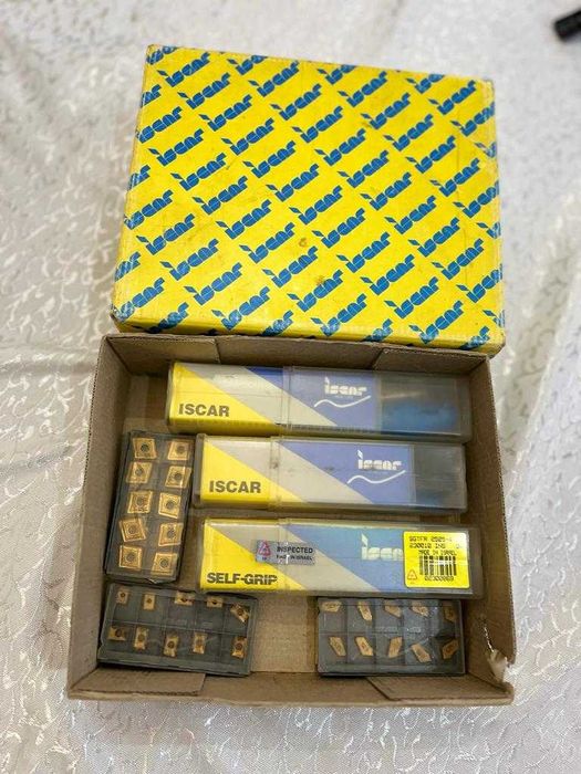 ISCAR  Твердосплавные ставки , вреза и держатель