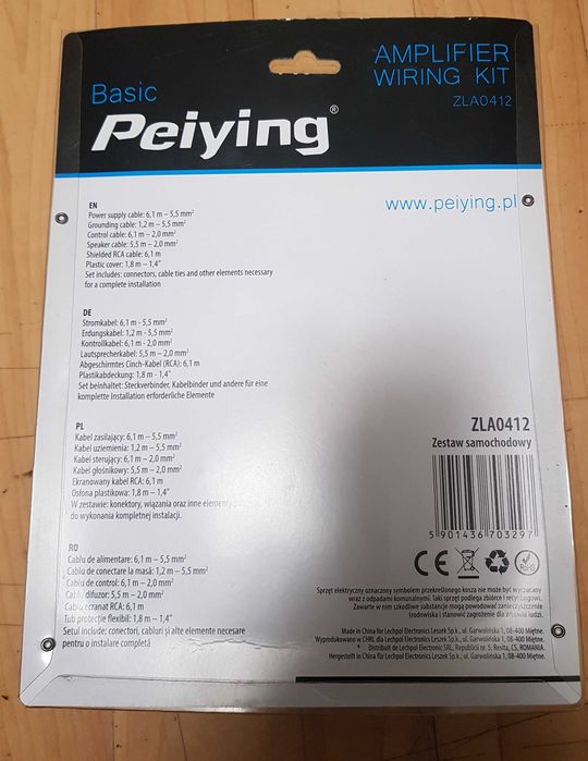 Kit cabluri Amplificator Adaptor cabluri Subwoofer Statie 1000 W