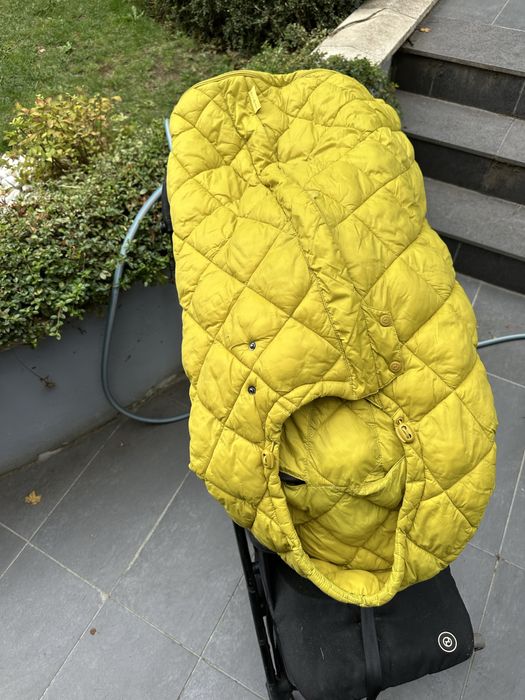 Бебешки вълнен човал за количка