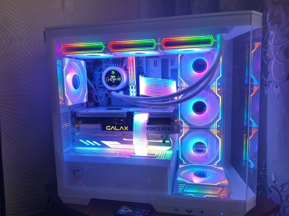 Белая сборка с rtx 3070