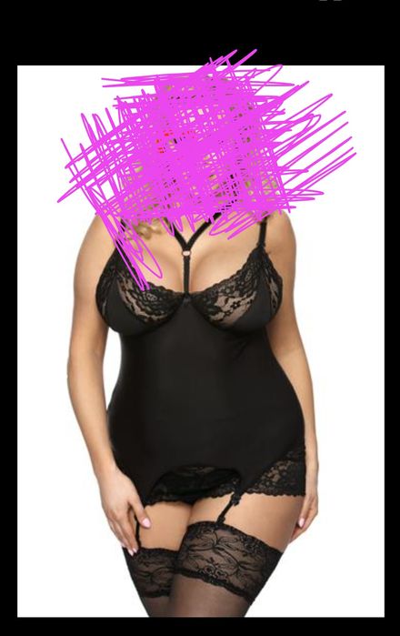 Еротичен черен корсет