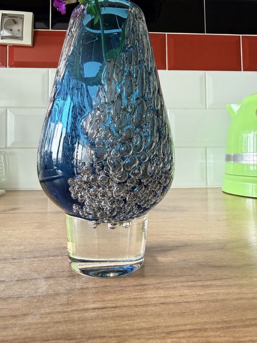 Ваза стъклена / 60-те