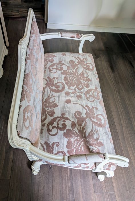 Canapea vinted lemn antichizat