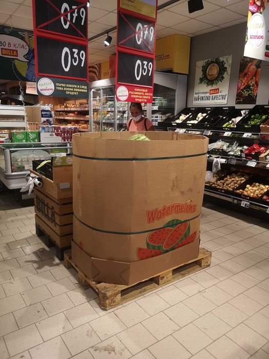 КАШОНИ ЗА ДИНИ ОТ ПРОИЗВОДИТЕЛ от 350 до 700 кг RONDOCARTON SRL