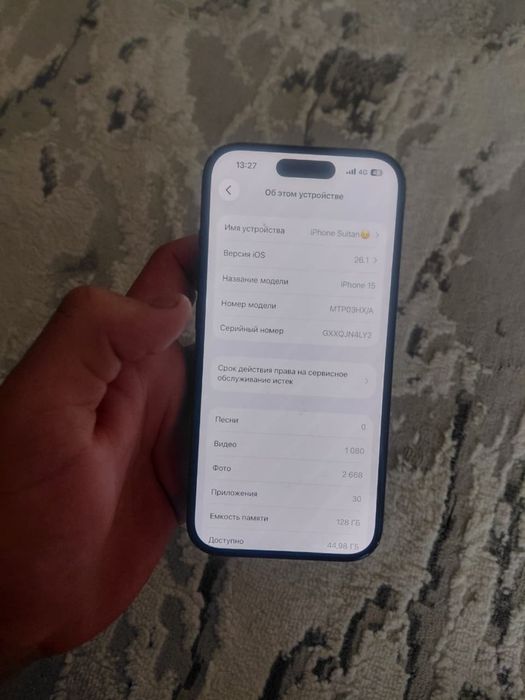 Айфон 15  128/82