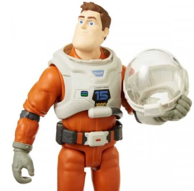 Figurina Deluxe Lightyear, Buzz si Echipament Spatial, 7 piese