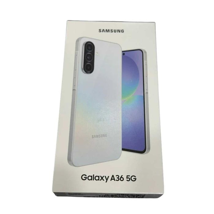 !НОВИ! НЕРАЗОПАКОВАНИ! Samsung A36 6/128GB, Lavender, Lime, Black, White с 24 месеца ПЪЛНА гаранция! Отключени